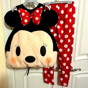 Disney cute Minnie costume set size 11/12